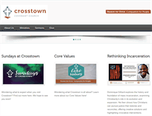 Tablet Screenshot of crosstowncovenant.org